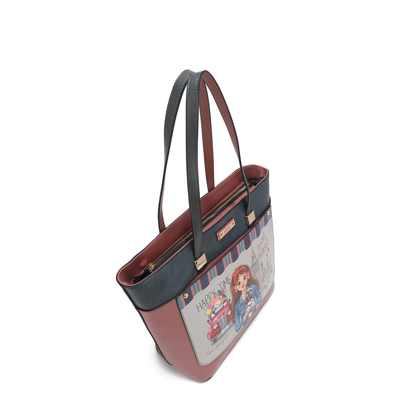 BOLSO SHOPPER "GOOD TIME HAPPY TIME"