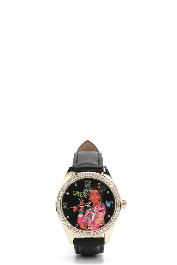 RELOJ DE DIAMANTES "OLIVIA"