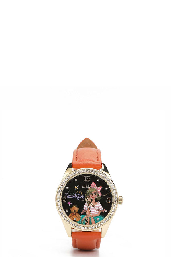 RELOJ DE DIAMANTES "OLIVIA"