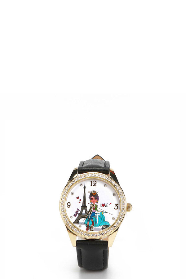 RELOJ DE DIAMANTES "OLIVIA"