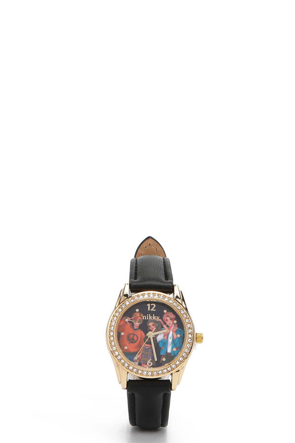 RELOJ PEQUEÑO DE DIAMANTES "VIVIAN"