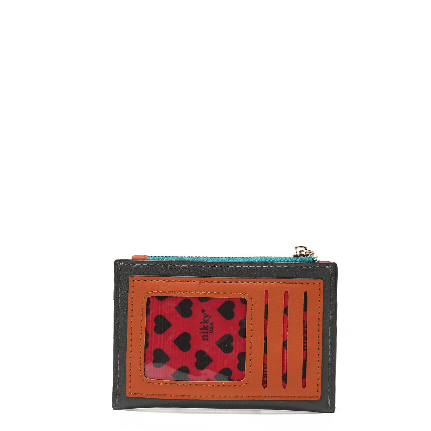 TARJETERO Y MONEDERO CON CREMALLERA