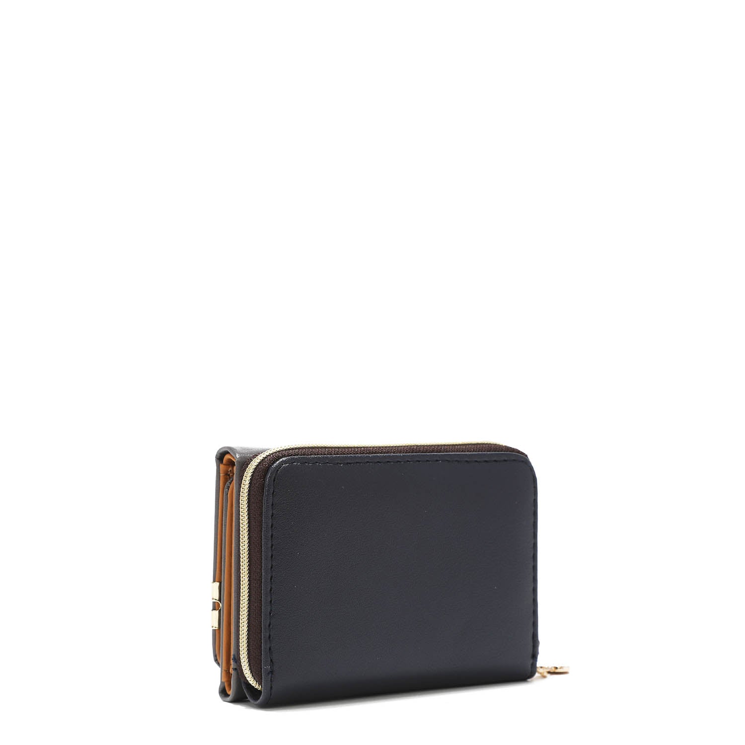 Portfolio with triple division + zipper purse