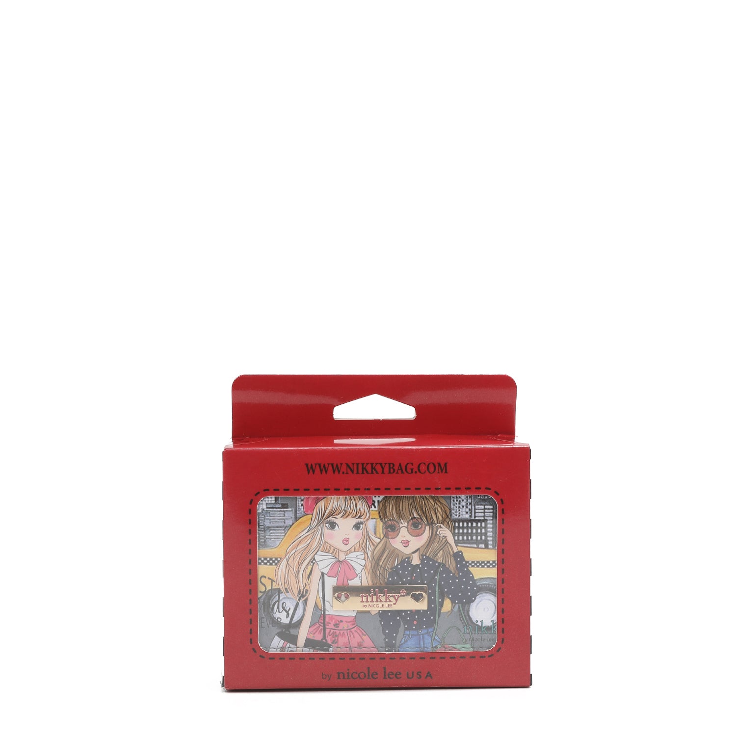 Portfolio with triple division + zipper purse