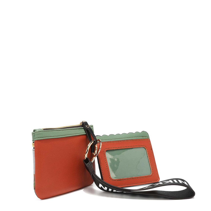 2 PIECE SET (CARD HOLDER AND NEEDLE BAG)