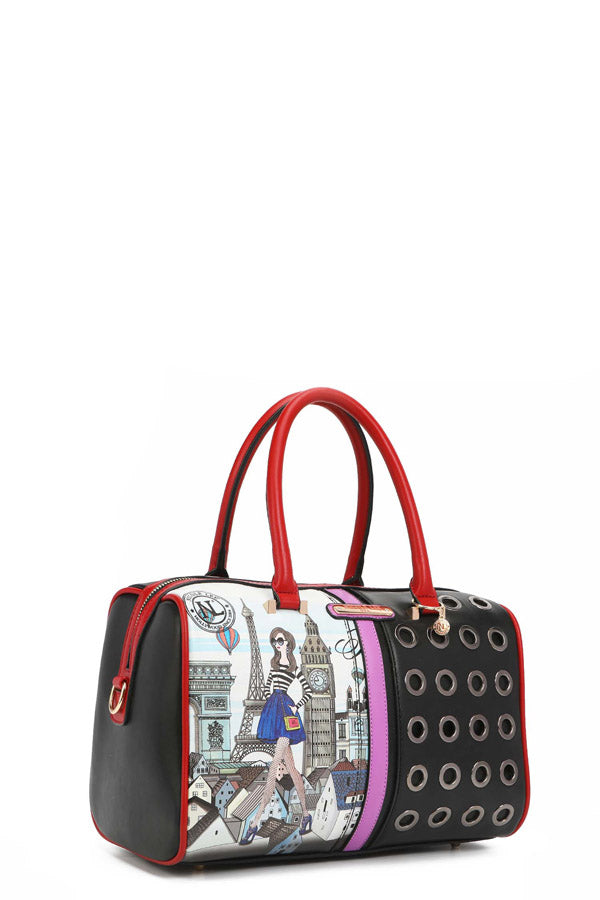 BOSTON BAG "ELSA GOES PARIS"