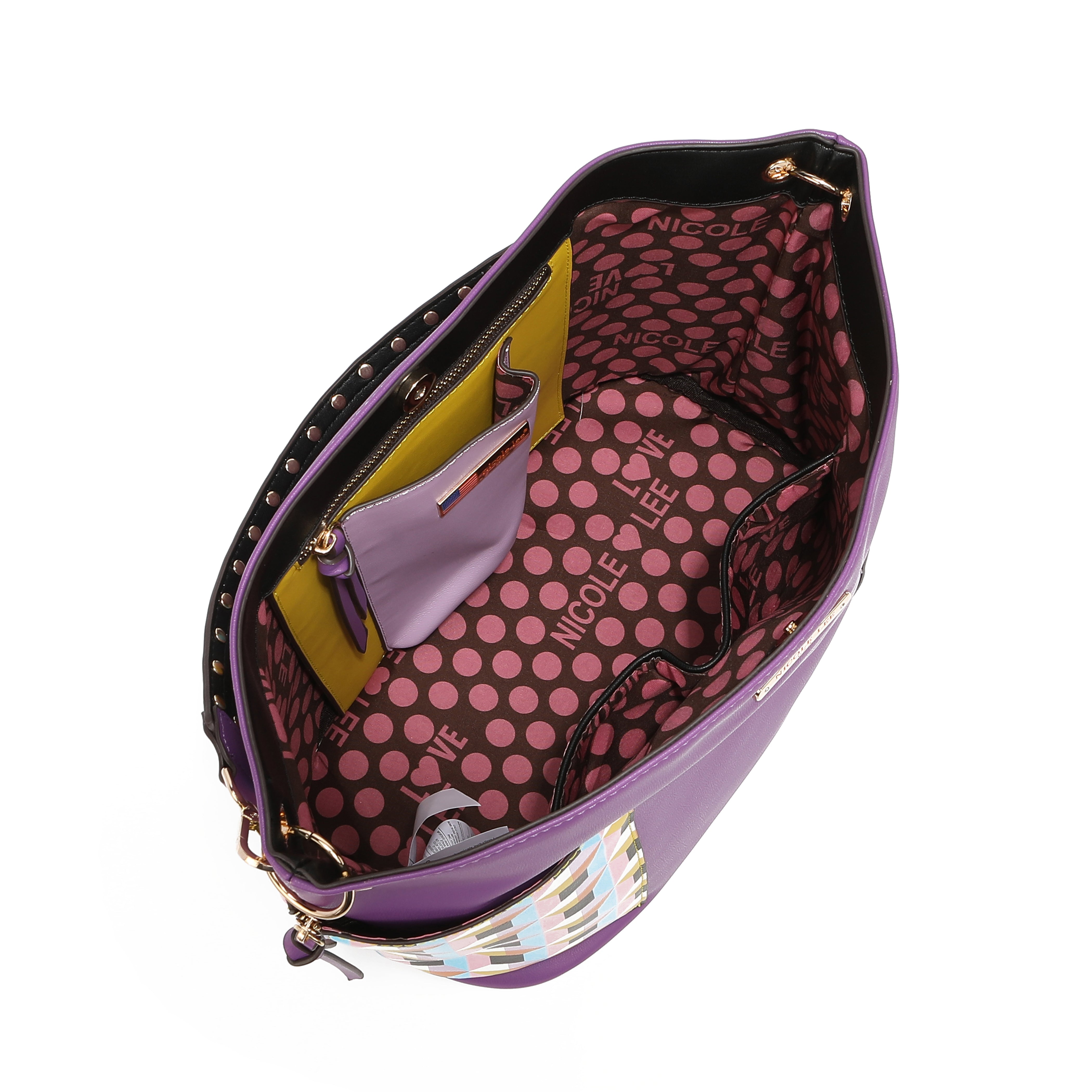 Quihn shoulder bag with additional purse and internal bag