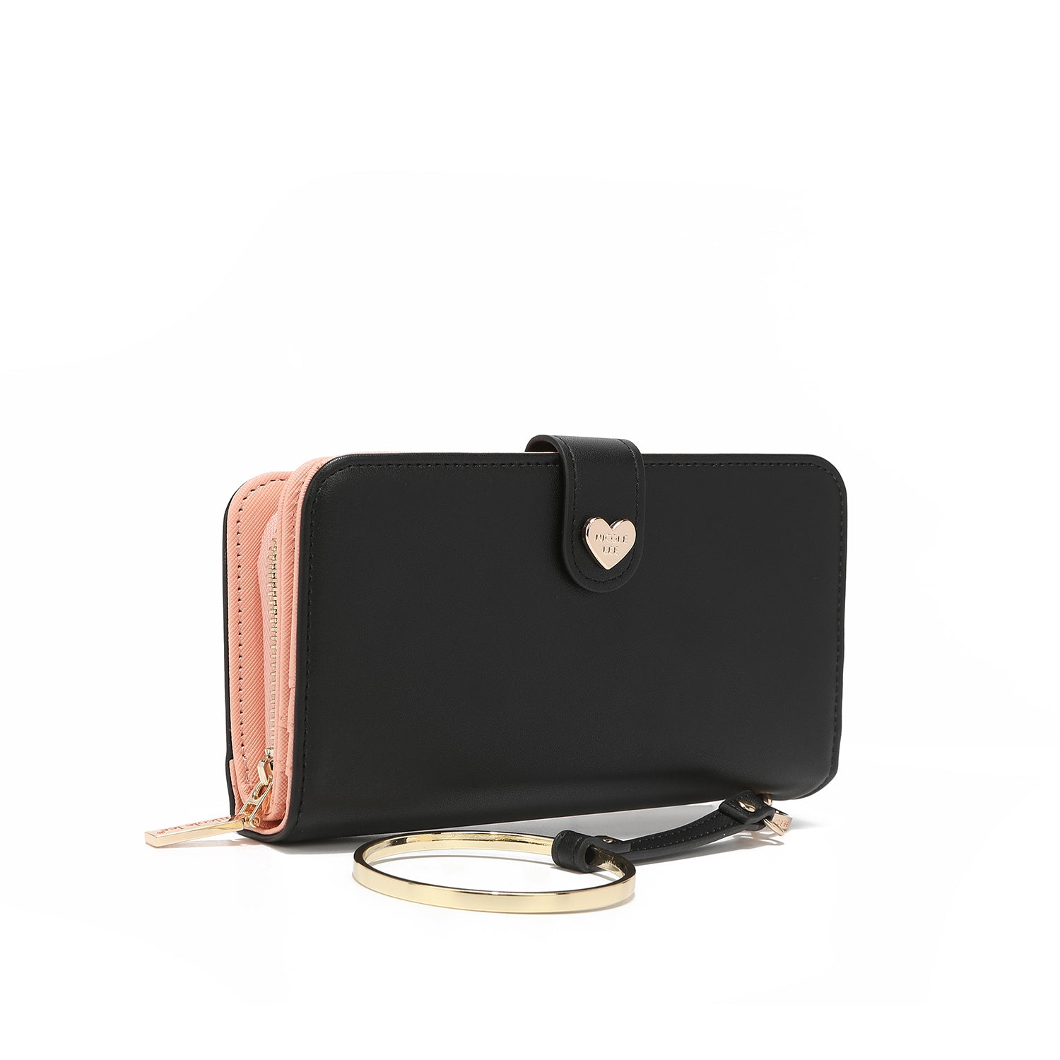 Fashion printed portfolio with zipper