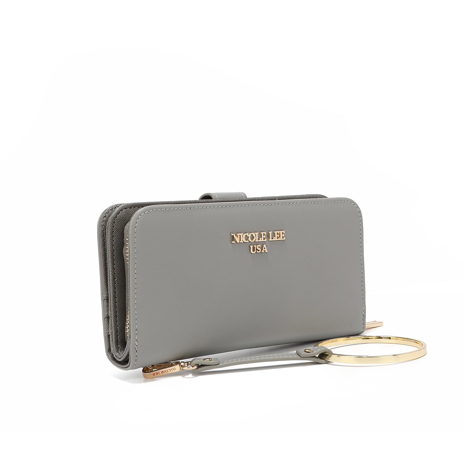 Fashion printed portfolio with zipper