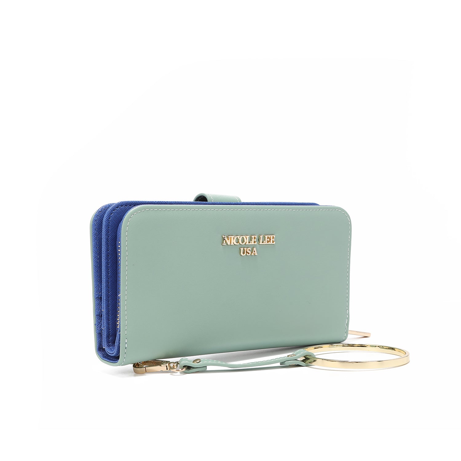 Fashion printed portfolio with zipper