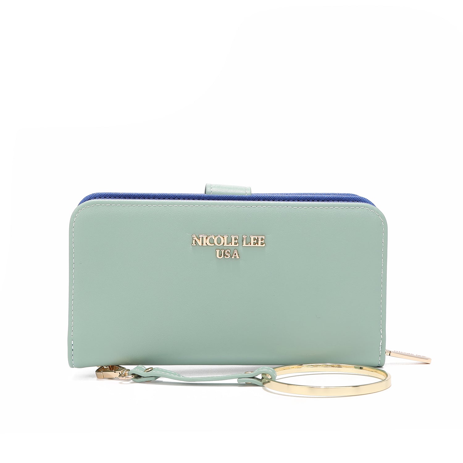 Fashion printed portfolio with zipper