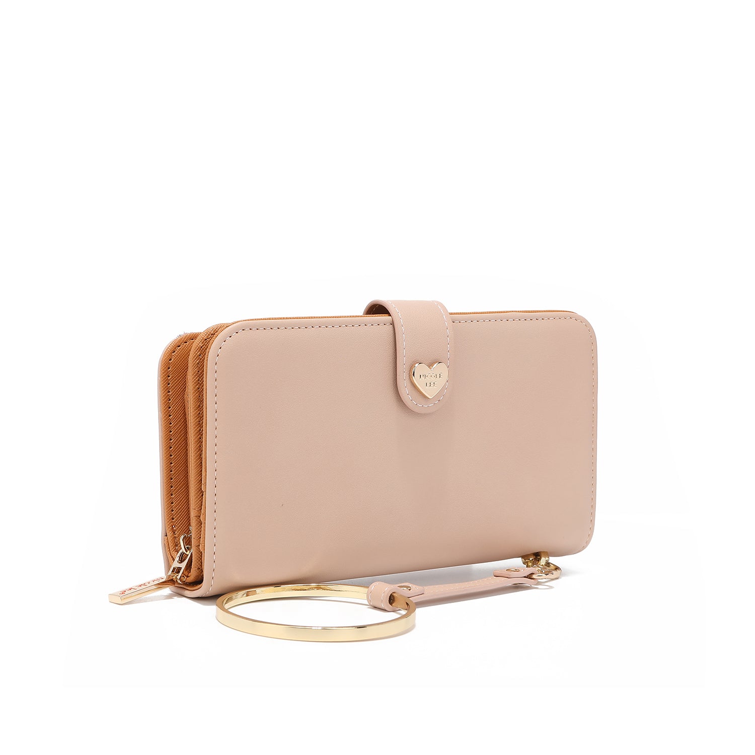 Fashion printed portfolio with zipper