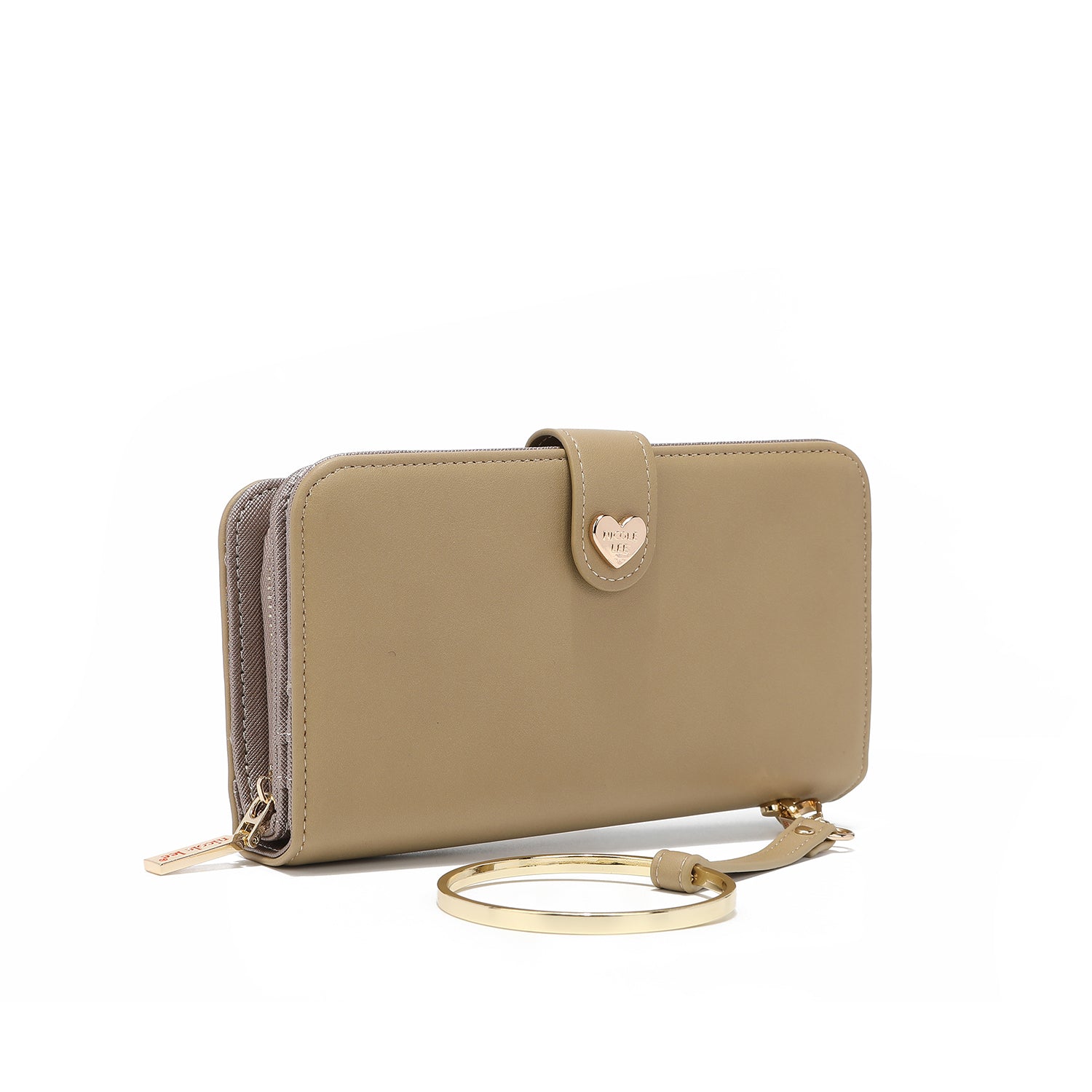 Fashion printed portfolio with zipper