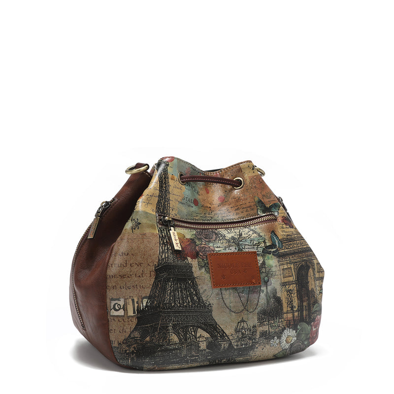 BOLSO BUCKET "PARIS FASHION WEEK"