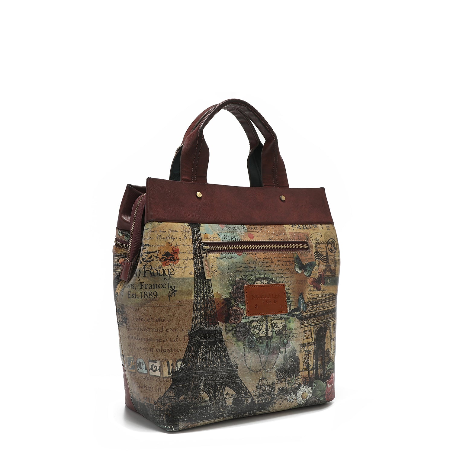"PARIS FASHION WEEK" SPACIOUS SHOULDER BAG
