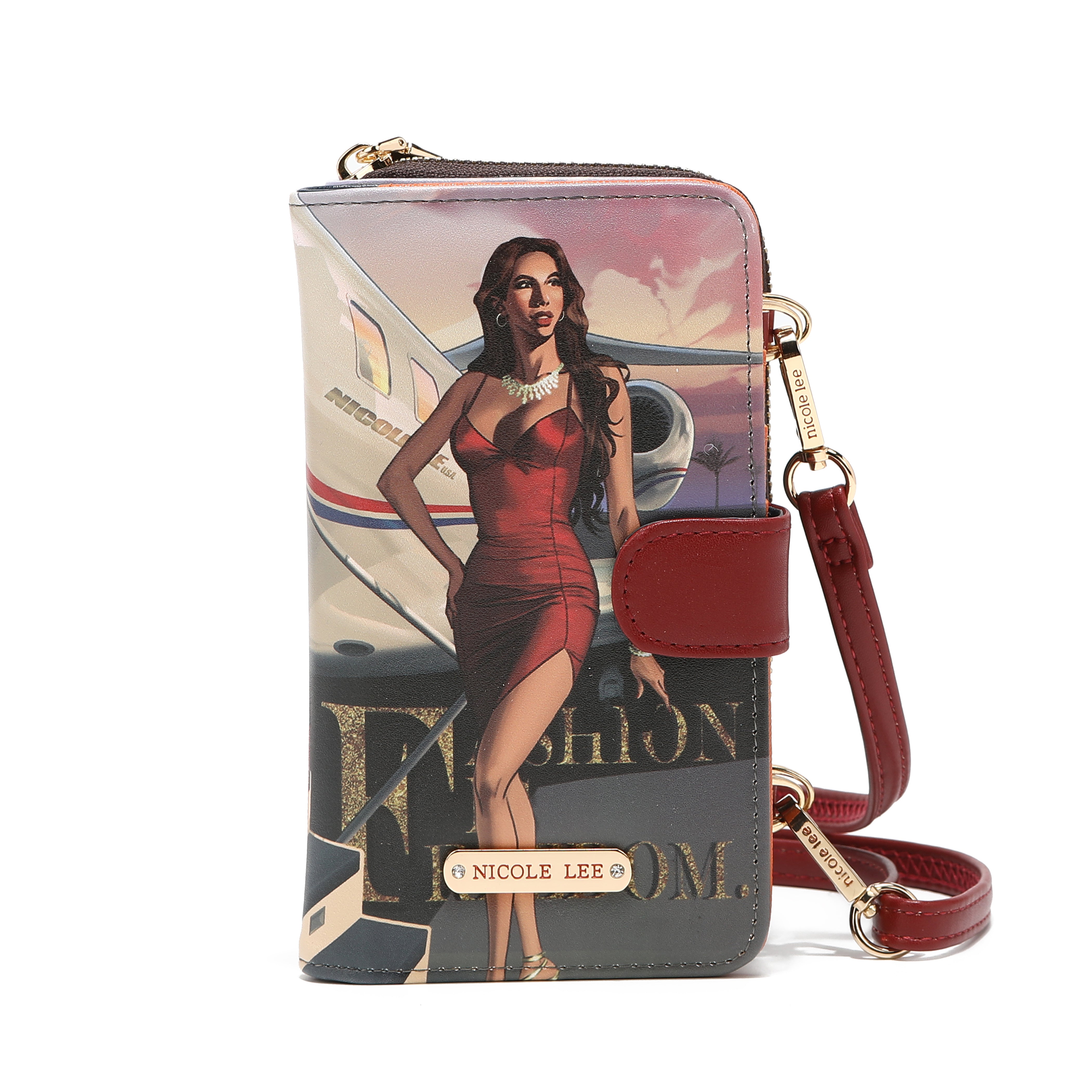 Separable mobile case with shoulder function