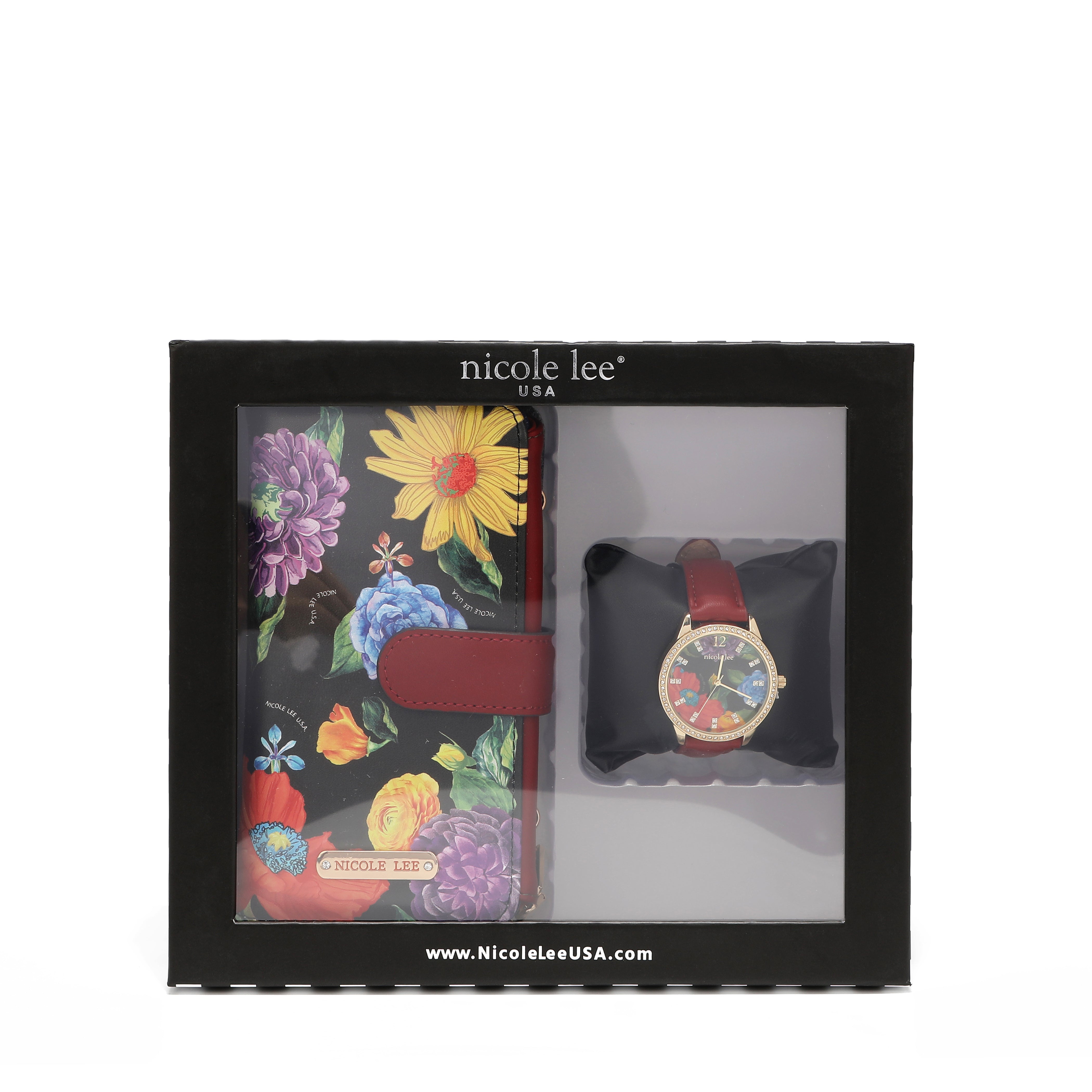 2 -piece accessories set (clock, phone case + bandit wallet)