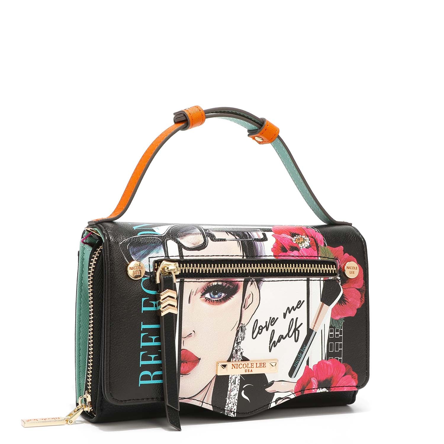 Portfolio style bandolera