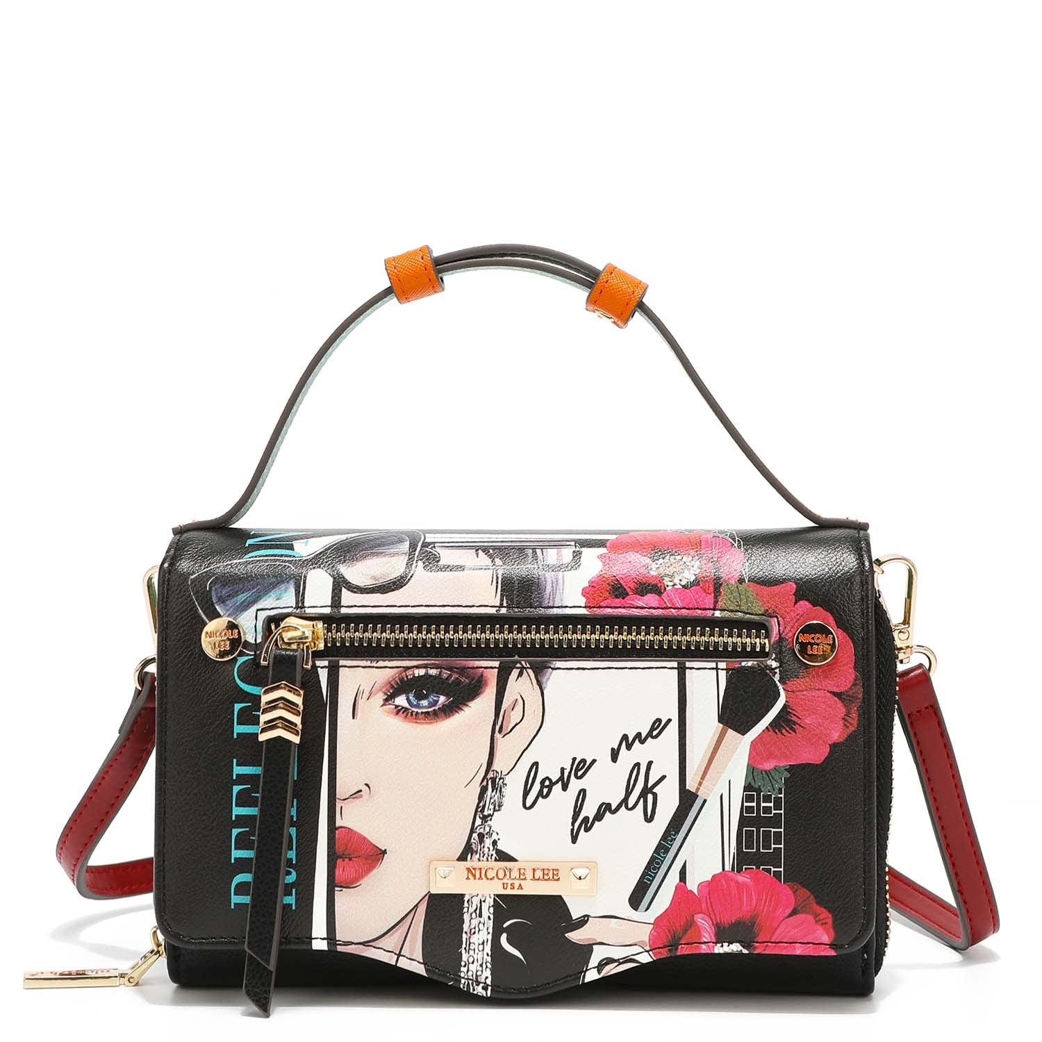 Portfolio style bandolera