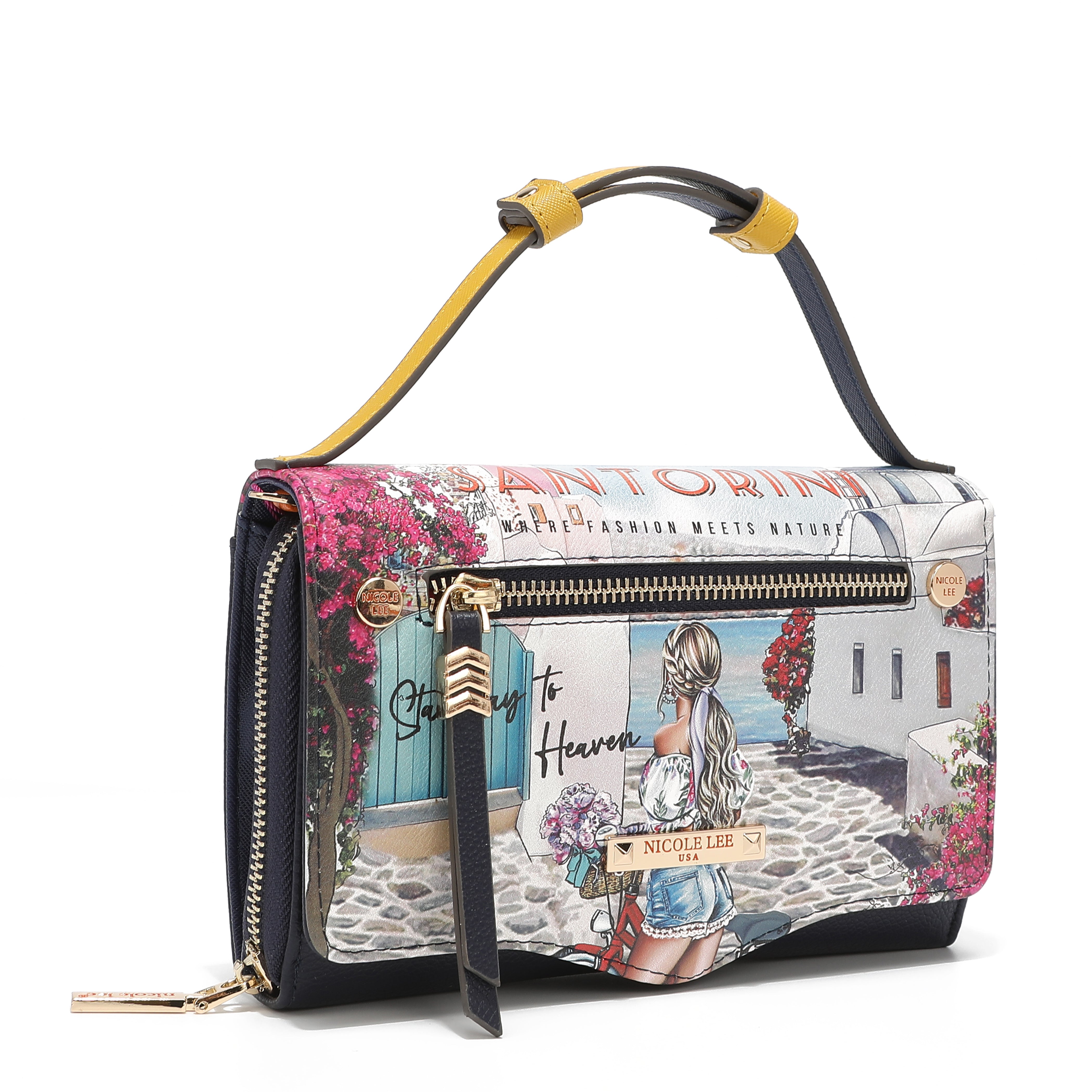 Portfolio style bandolera