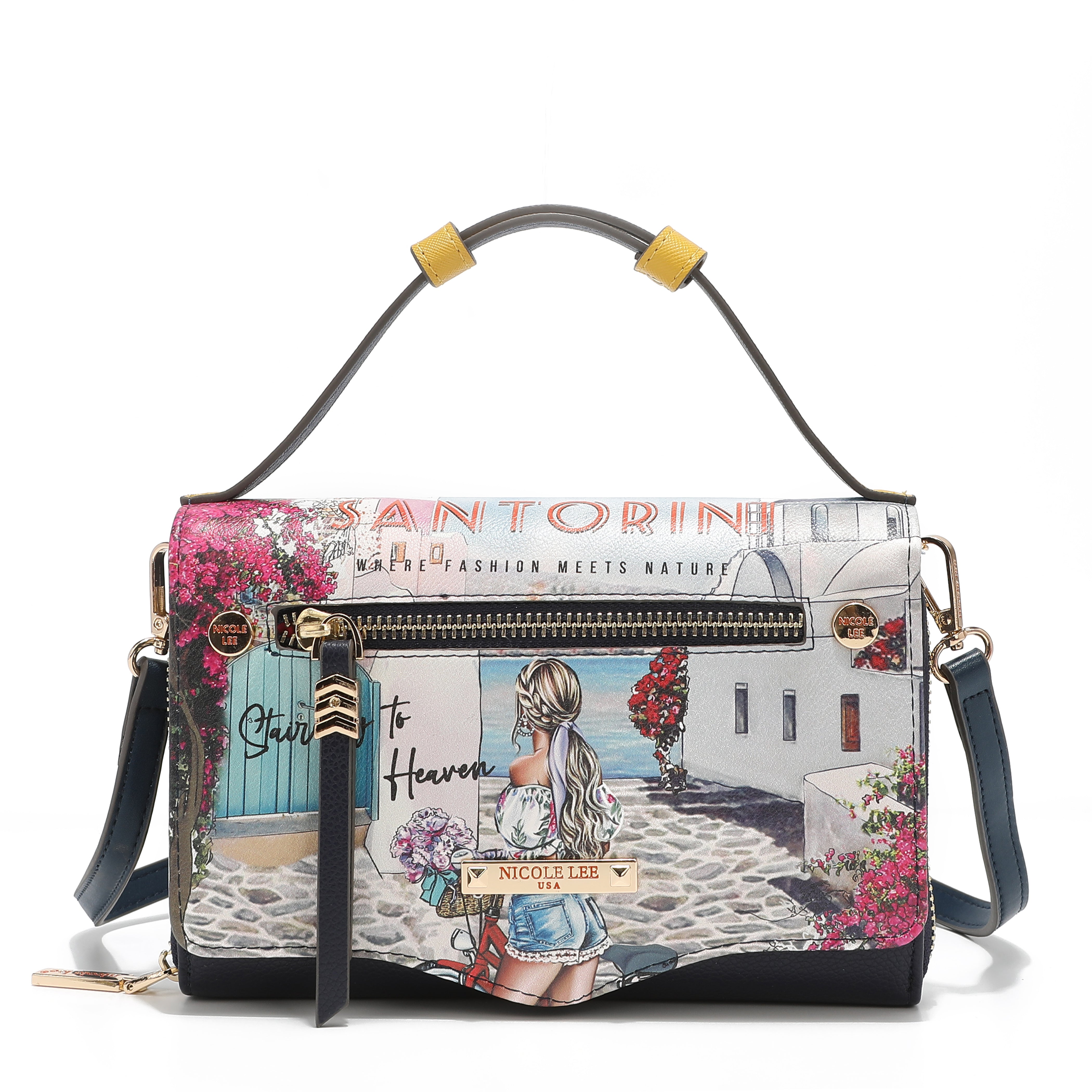 Portfolio style bandolera