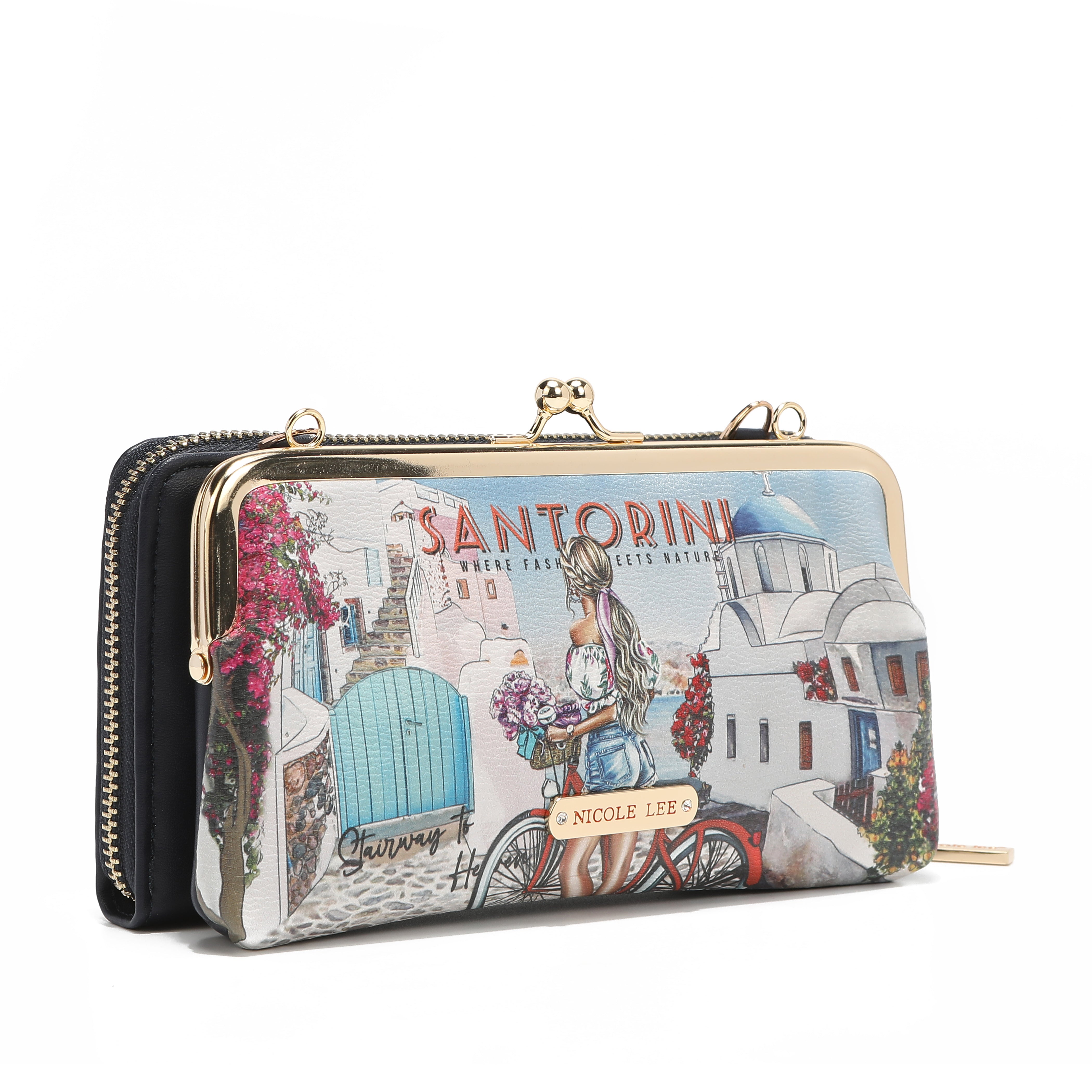 3 -piece set (bandole wallet, watch, cardboard)