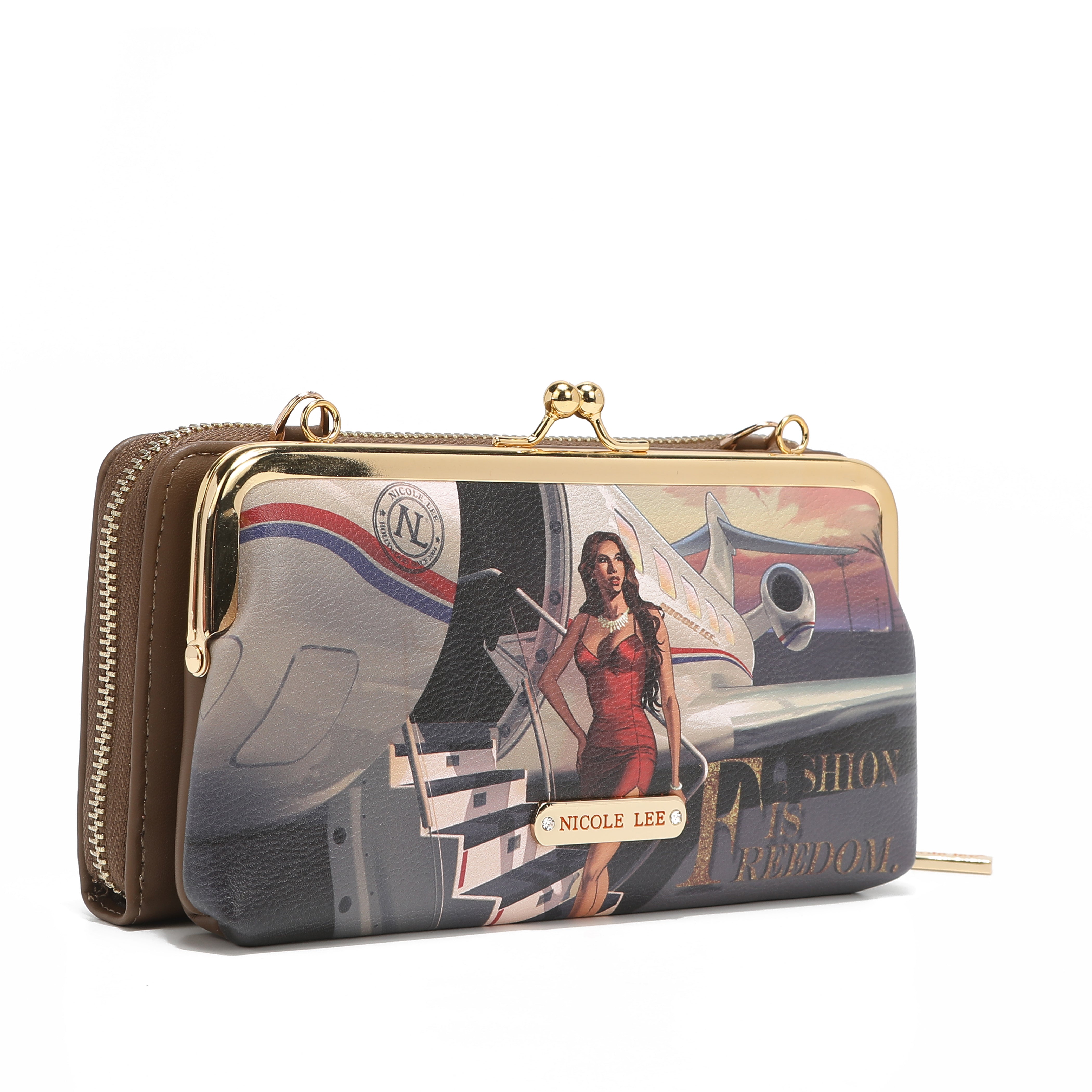 3 -piece set (bandole wallet, watch, cardboard)