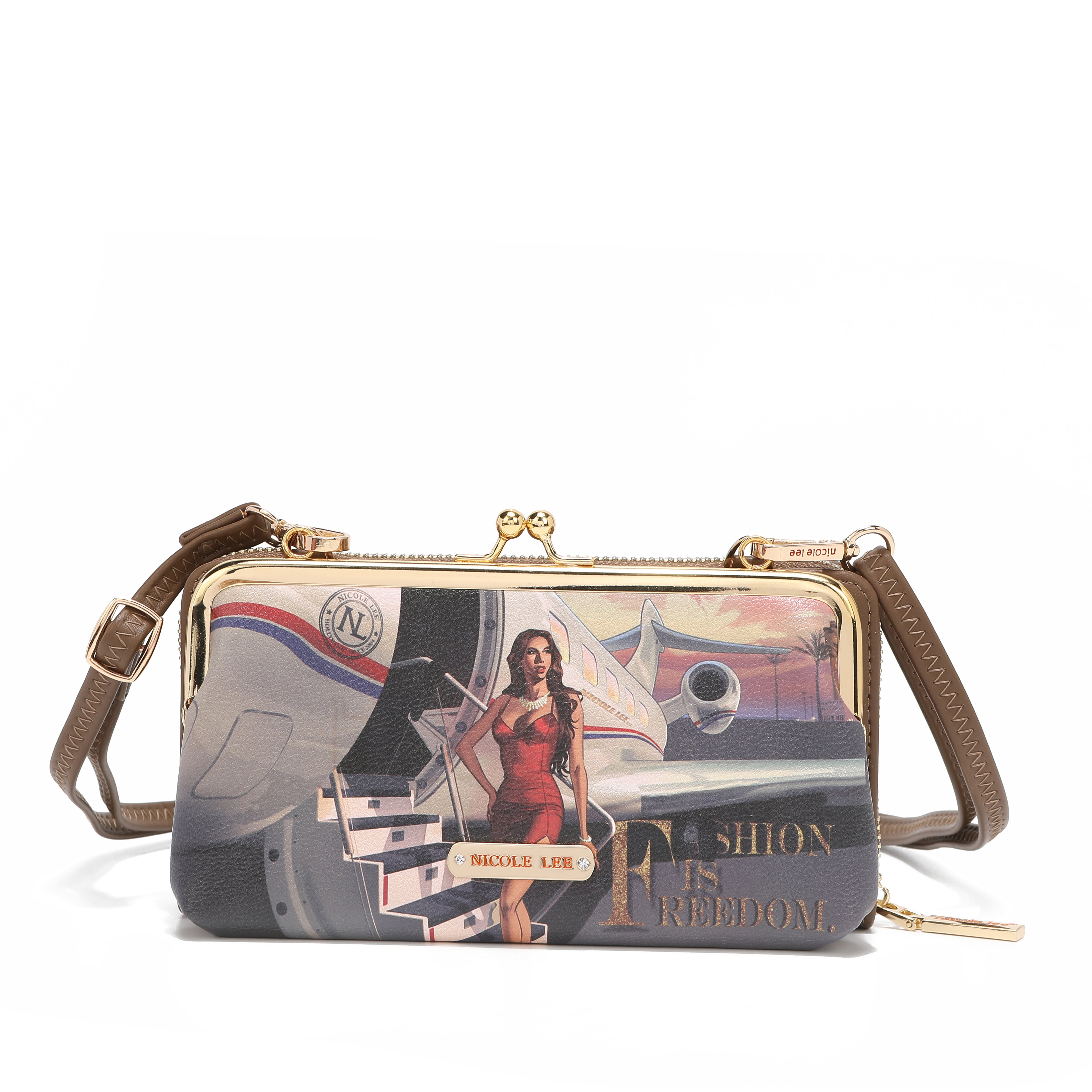 3 -piece set (bandole wallet, watch, cardboard)