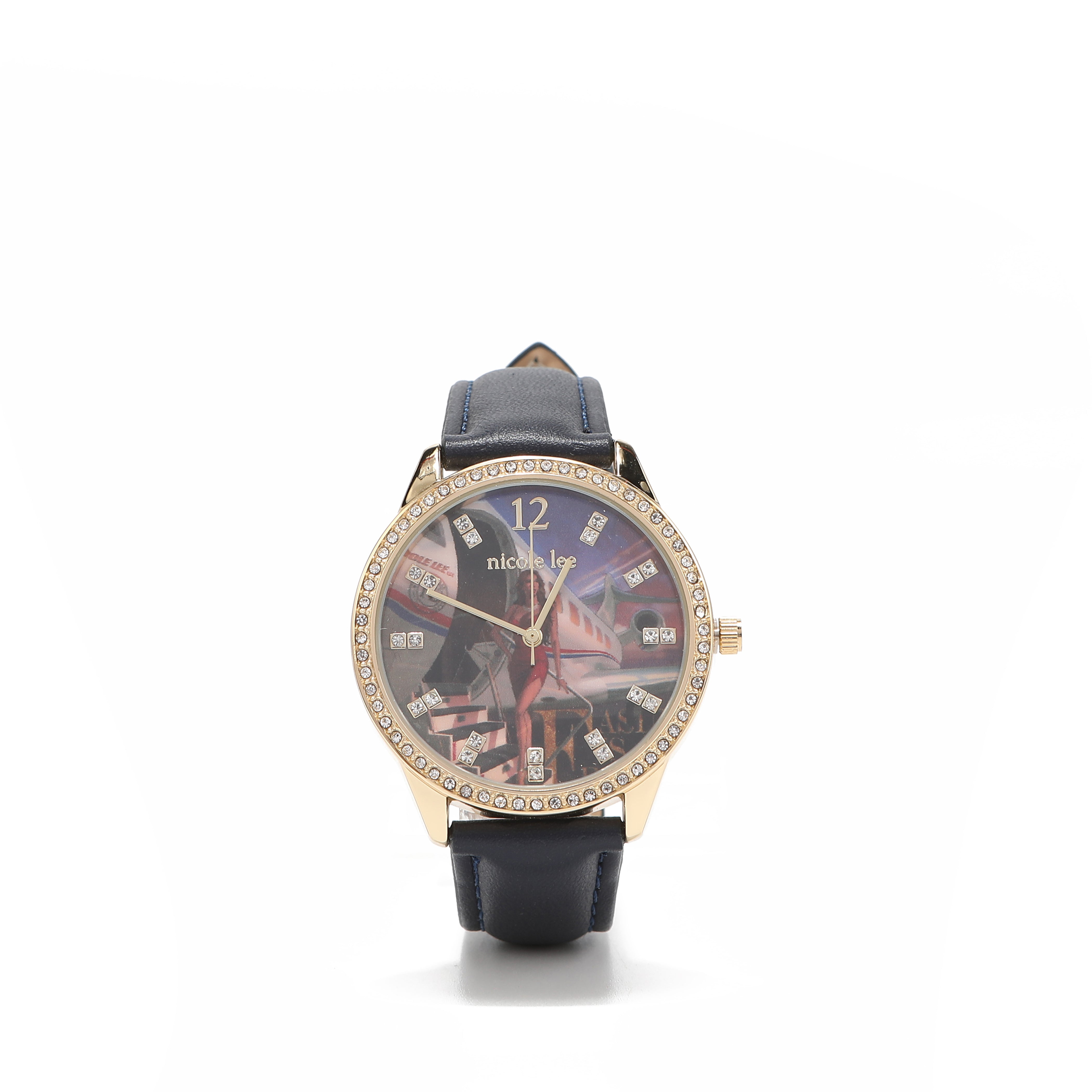 3 -piece set (bandole wallet, watch, cardboard)