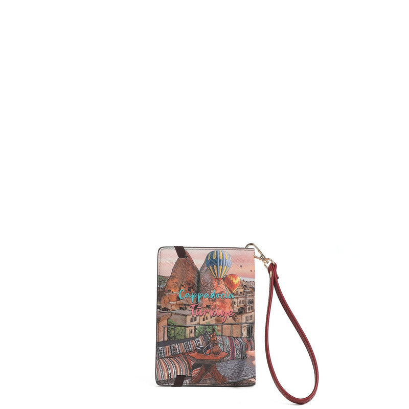 CARTERA PORTA PASAPORTE CON PULSERA HEAVEN ON EARTH