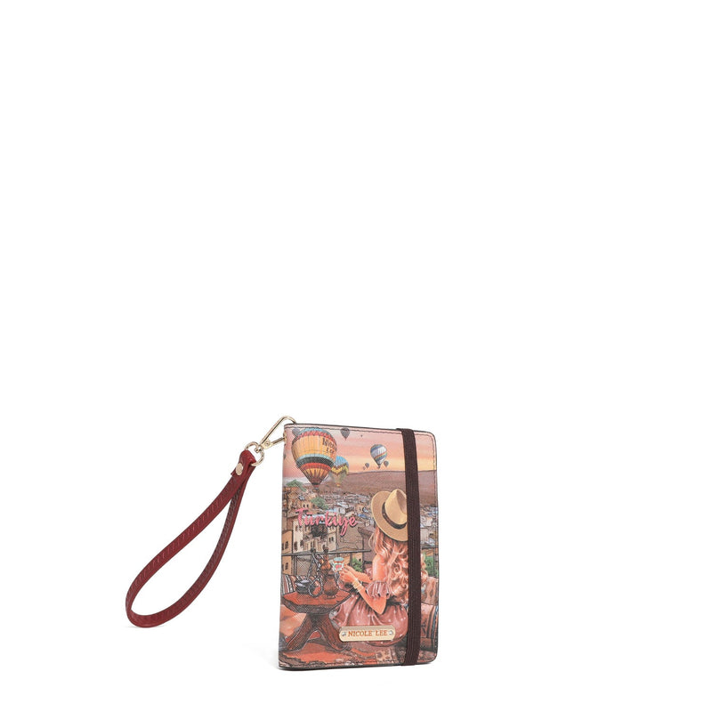 CARTERA PORTA PASAPORTE CON PULSERA HEAVEN ON EARTH