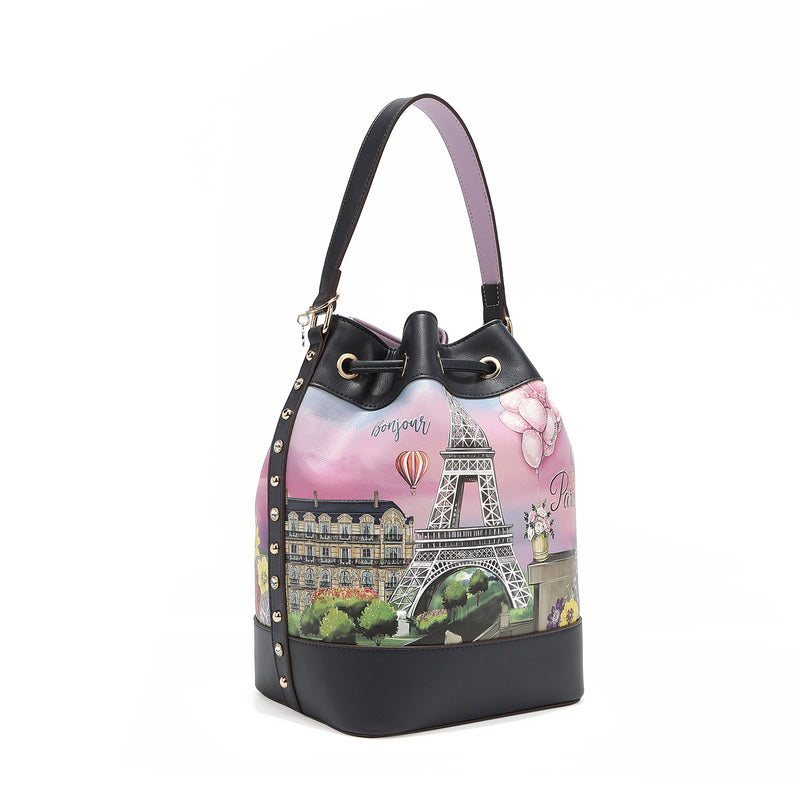 BOLSO DE HOMBRO "ROMANCE IN PARIS"