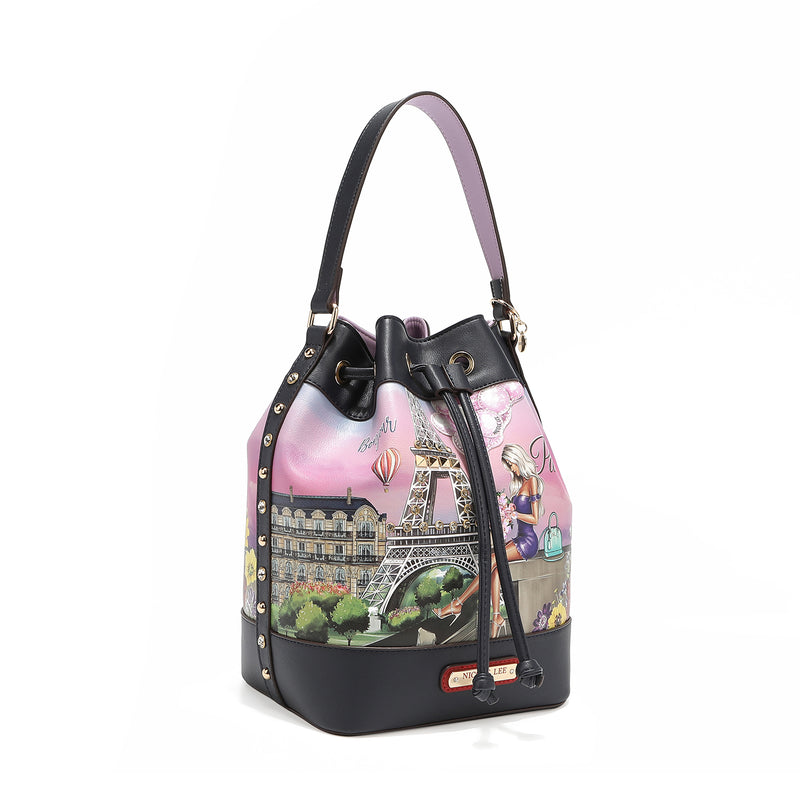 BOLSO DE HOMBRO "ROMANCE IN PARIS"