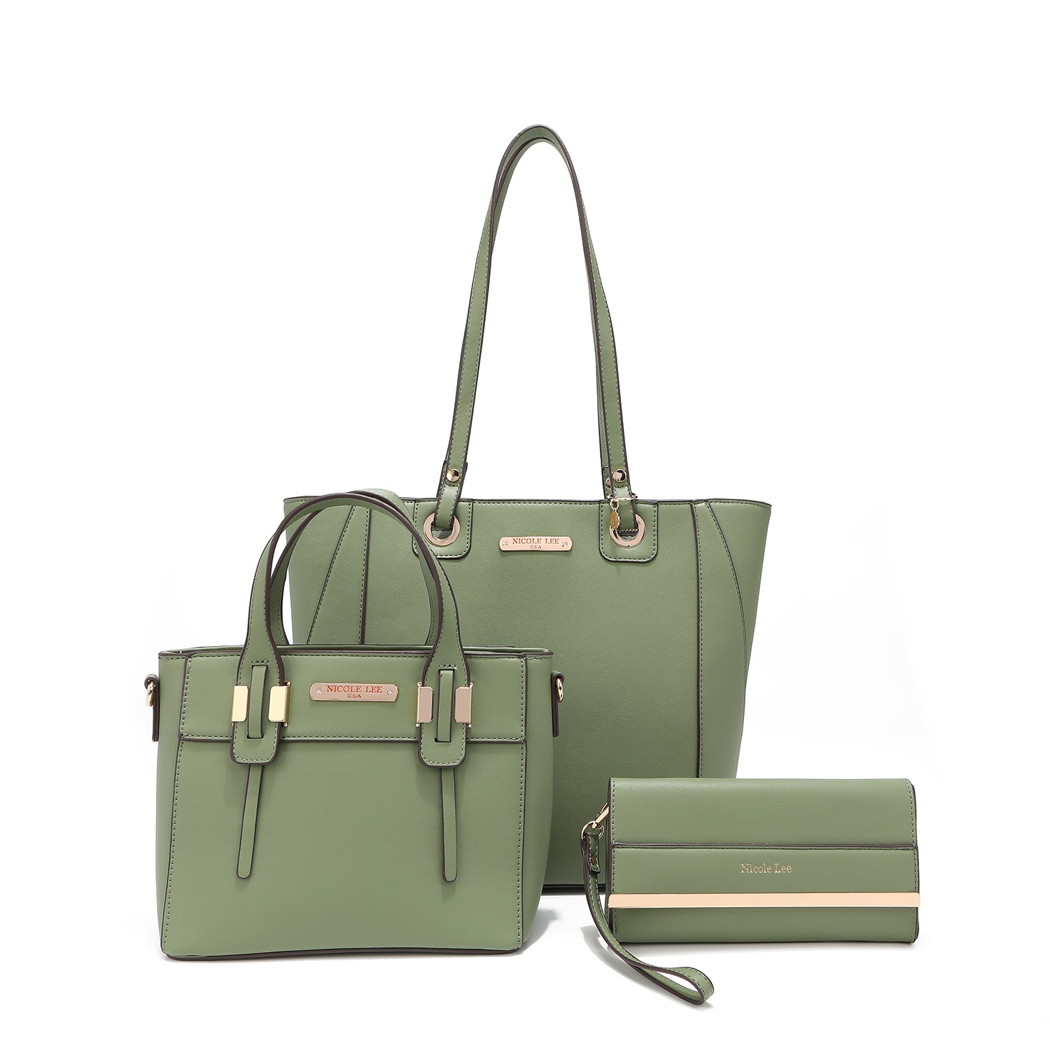 Set of 3 pieces (shopper, small bag, bag