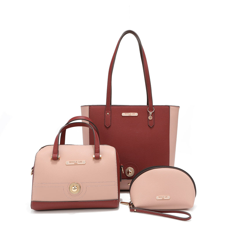 SET OF 3 PIECES (SHOPPER, SHOULDER BAG, CASE)