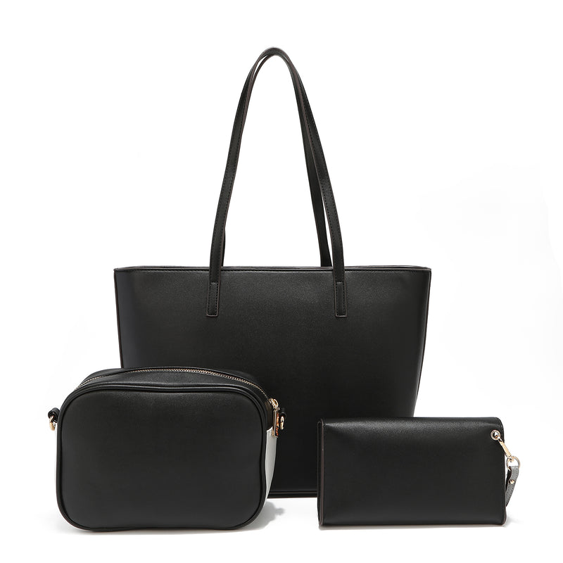 3 PIECE SET (SHOPPER BAG, SHOULDER BAG, CASE)