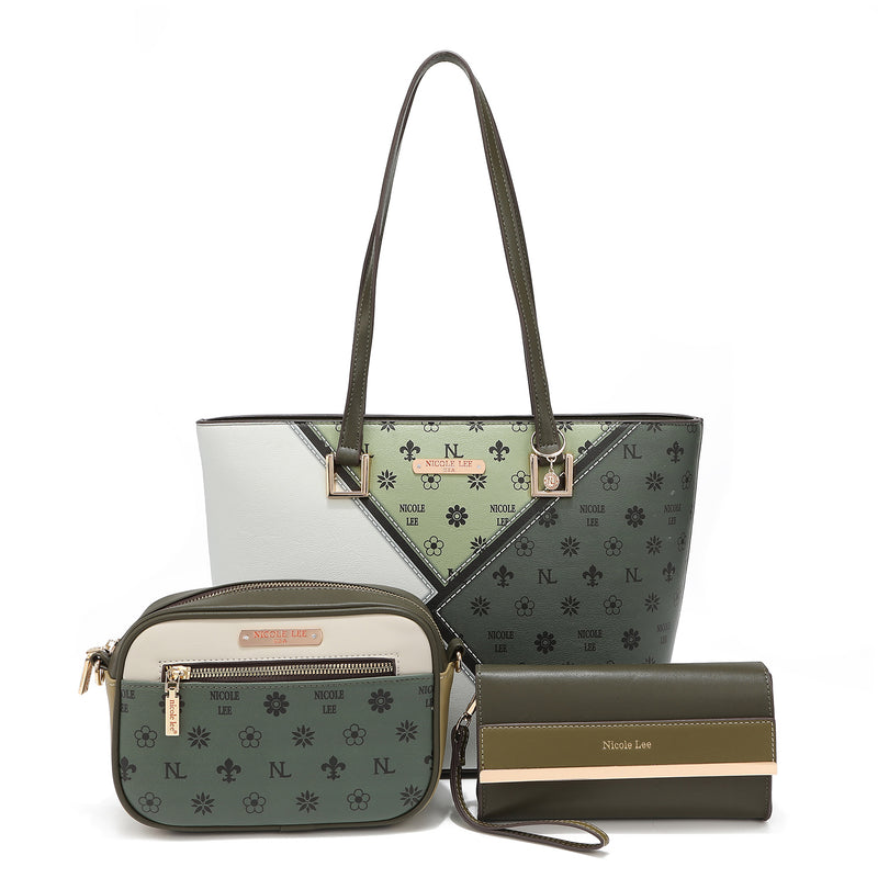 3 PIECE SET (SHOPPER BAG, SHOULDER BAG, CASE)