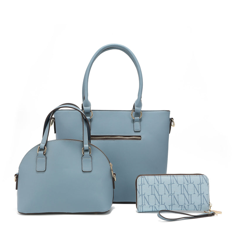 "SABINA" 3 PIECE SET (Shopper, Shoulder Bag, Wallet)