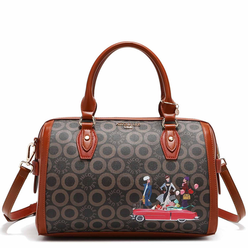 BOLSO BOSTON "SMALL WORLD"