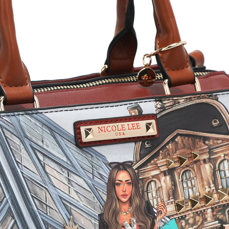 BOLSO SATCHEL "TOUR DE PARIS"