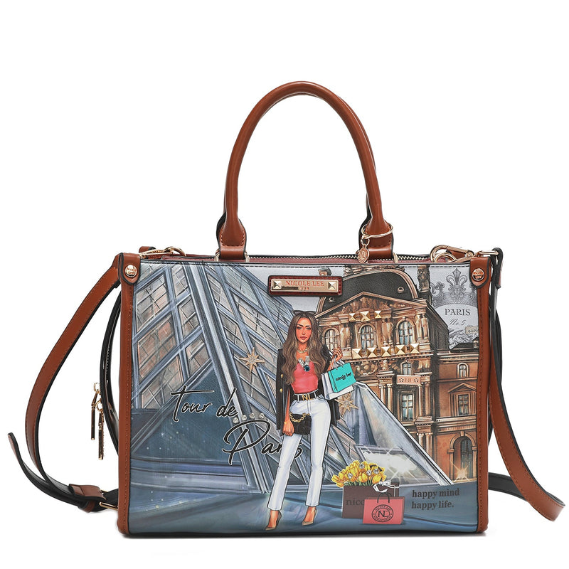 BOLSO SATCHEL "TOUR DE PARIS"