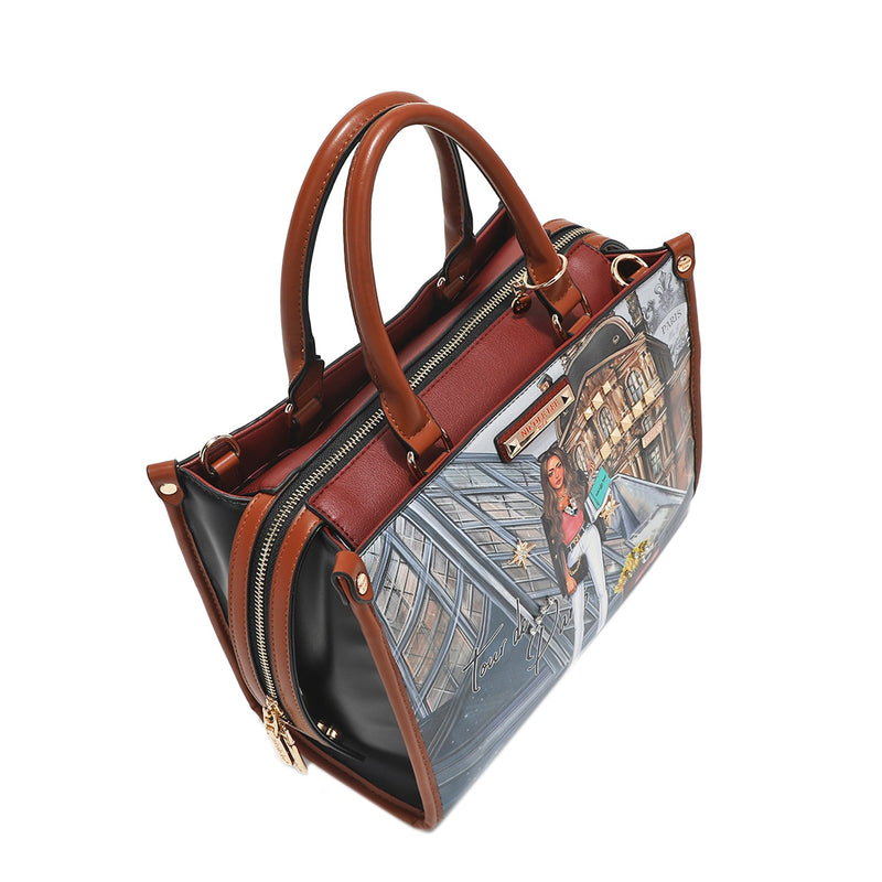 BOLSO SATCHEL "TOUR DE PARIS"