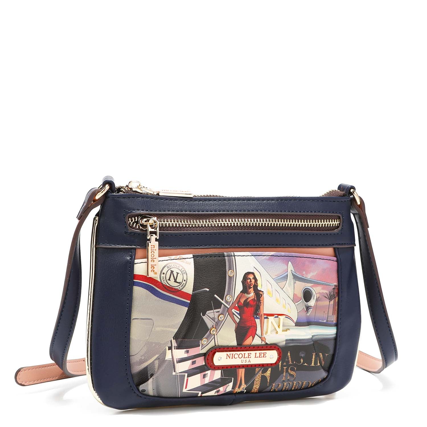 "TRAVEL IN FASHION" CROSSBODY BAG