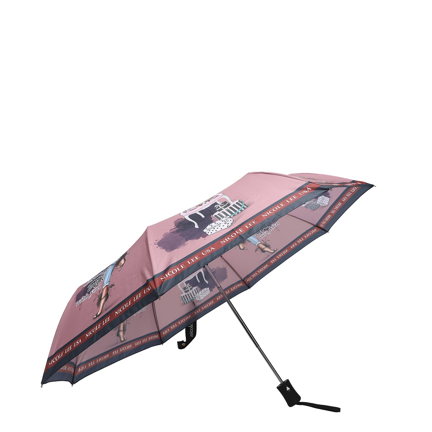 Portable umbrella with printing (Nicole Lee)