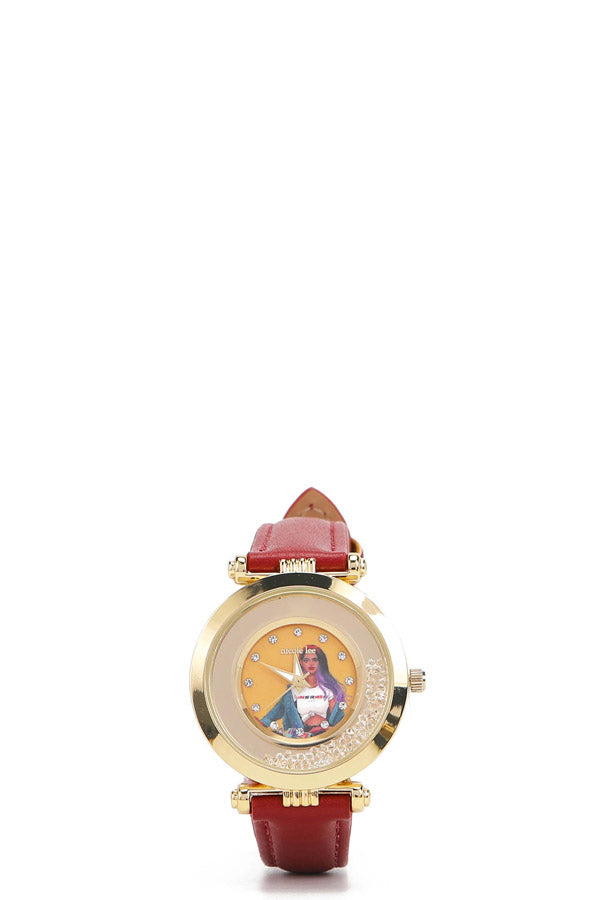 "Diamond Shaker" clock