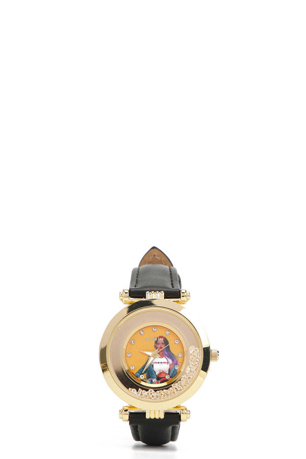 "Diamond Shaker" clock