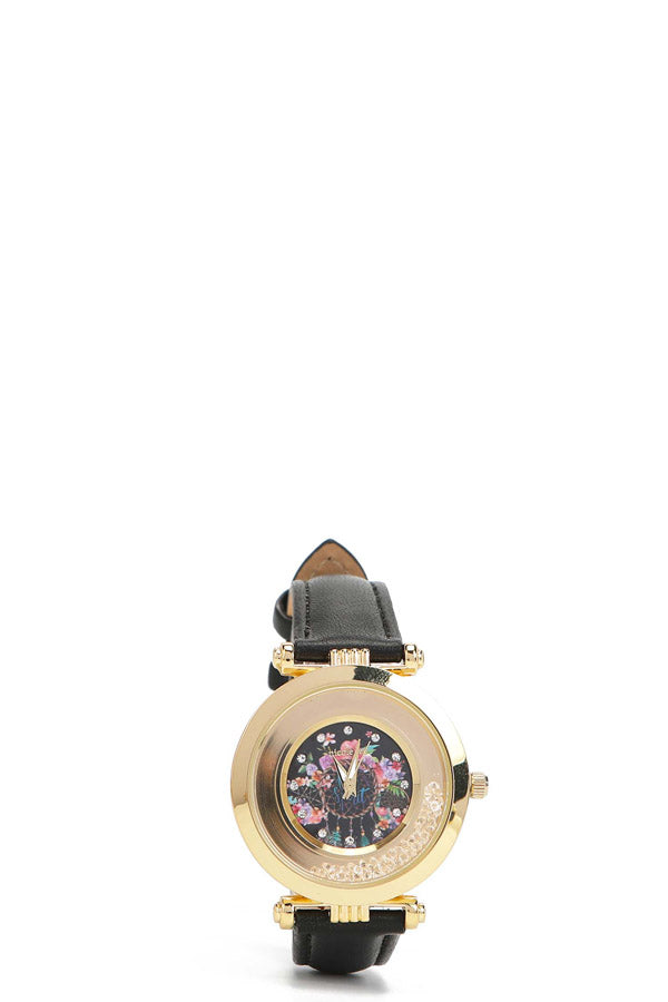 "Diamond Shaker" clock