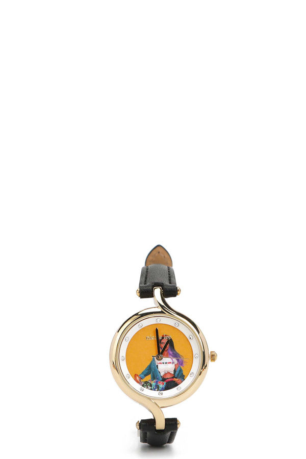 Small classic clock of eternity