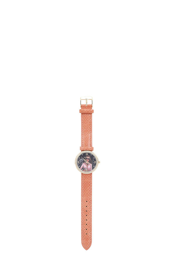 Classic diamond watch