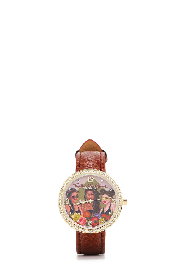 Classic diamond watch